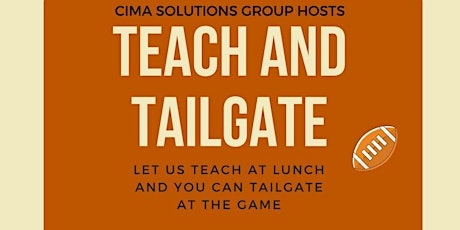 Texas Teach and Tailgate Event Series primary image