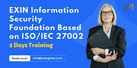 EXIN Information Security Foundation Based on ISO/IEC 27002
