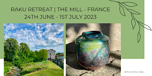 Week Relaxing Pottery and Raku Retreat South West France primary image