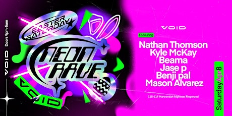 VOID SATURDAYS | 08.04.23 | NEON RAVE  primärbild