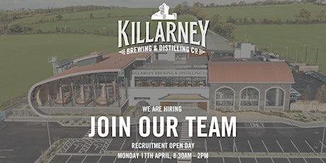 Recruitment Open Day - Killarney Brewing & Distilling Co. primary image