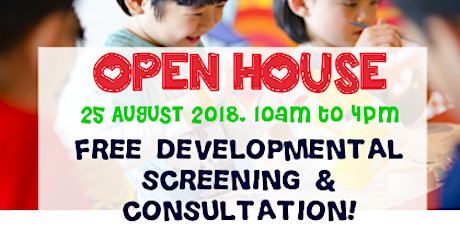 Open House - Free Developmental Screening & Consultation primary image