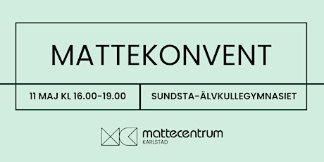 Mattekonvent VT23– Karlstad primary image