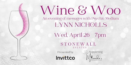 An Evening of Wine & Woo with Lynn Nicholls