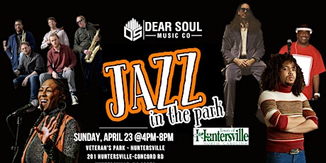 Imagen principal de Sunday Jazz in the Park at Veteran's Park by Dear Soul Music Co!