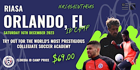 RIASA MEN'S FLORIDA COLLEGE SOCCER ID CAMP - DECEMBER 16TH 2023 primary image