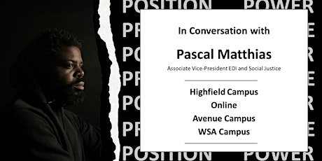 Imagen principal de In Conversation with Pascal Matthias