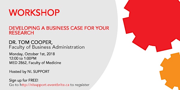 Workshop: Business Case Development For Your Research
