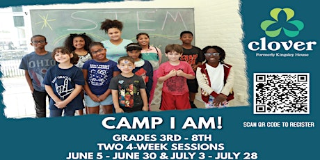Clover “Camp I Am” Summer Camp