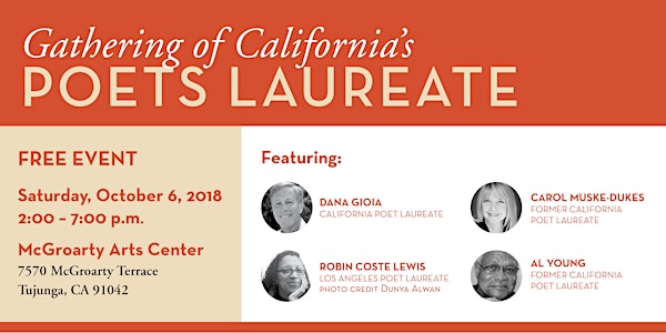 Gathering of California’s Poets Laureate