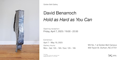 Hauptbild für David Benarroch Exhibition Preview