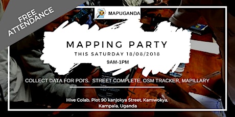 MapUganda Mapping Party primary image