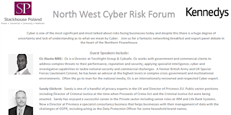 Stackhouse Poland - Manchester Cyber Risk Forum primary image