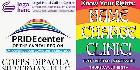 Know Your Rights: Legal Name Change Clinic primary image