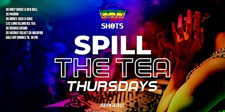 Wynwood's Spill The Tea Thursdays  primary image