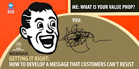 Hauptbild für Getting it right - How to develop a message that customers can’t resist