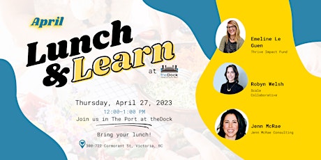 Lunch and Learn: Scaling Your Social Impact primary image