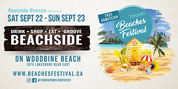 Toronto Beaches Festival : FREE ADMISSION