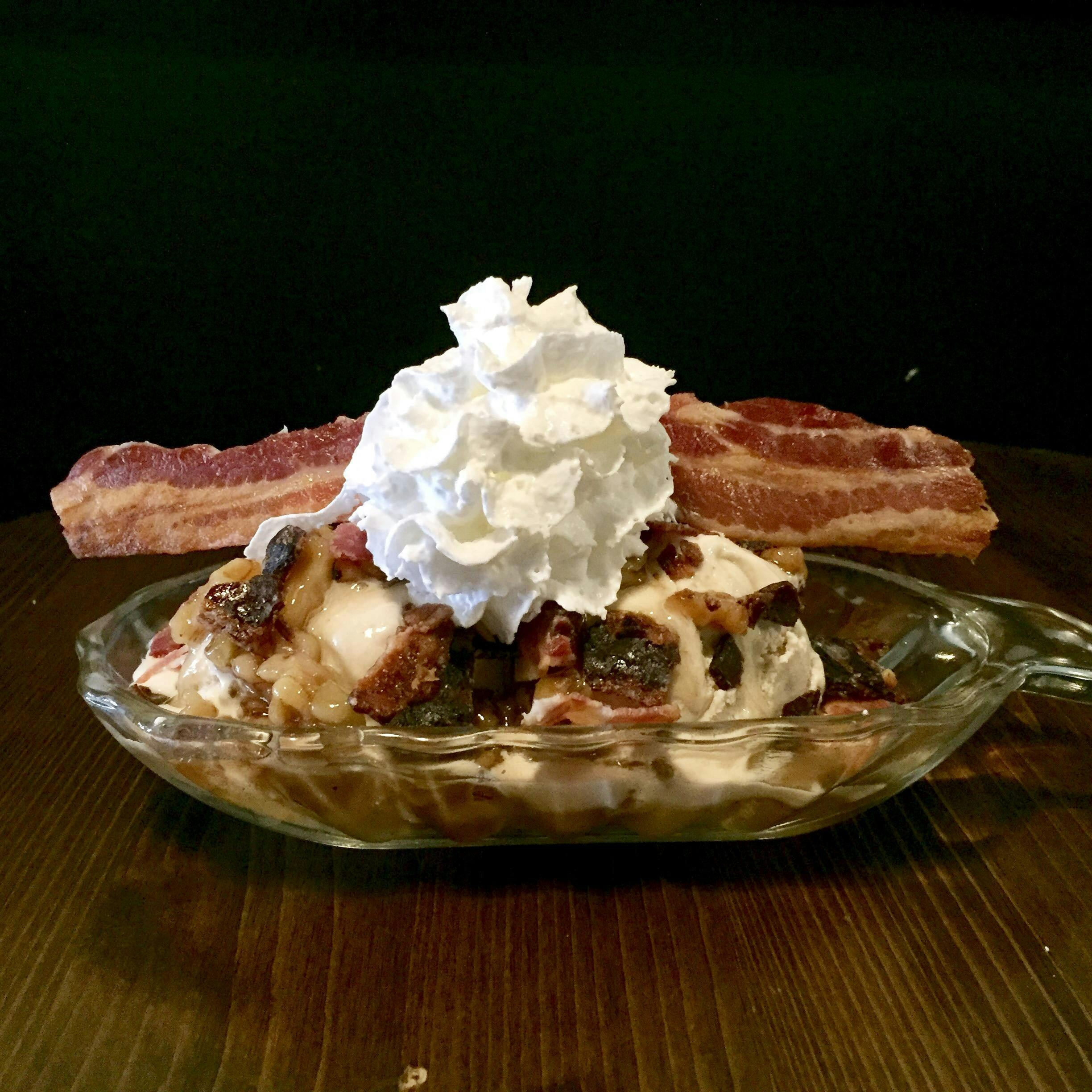 Ice Cream For Breakfast At Sweet Ride Ice Cream Happy National Bacon Day 1 Sep 2018