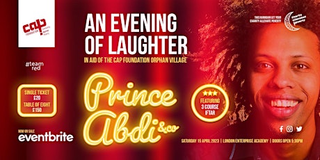 An Evening of Laughter In Aid of The Orphan Village primary image