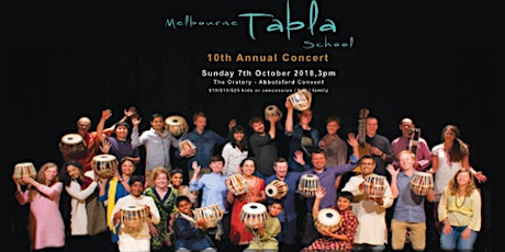 10th Annual Melbourne Tabla School Concert primary image