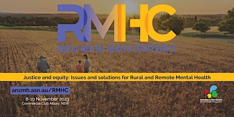 Hauptbild für Rural Mental Health Conference (Virtual)