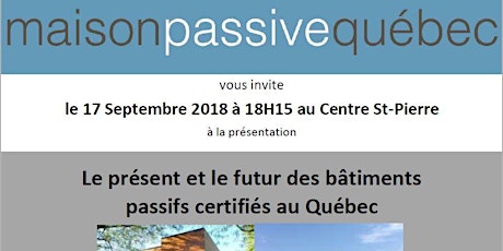 Primaire afbeelding van Le présent et le futur des bâtiments passifs certifiés au Québec