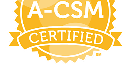 Advanced Certified ScrumMaster (A-CSM) Live Online, August 2023 primary image