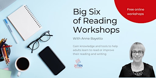 Big Six of Reading - Workshop 5 Comprehension primary image