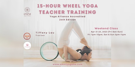 15-Hour Wheel Yoga Teacher Training with Tiffany Lau