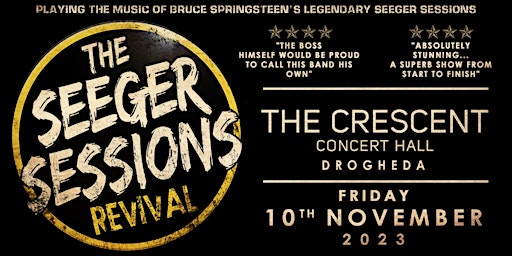 The Seeger Sessions Revival - The Crescent Concert Hall, Drogheda primary image
