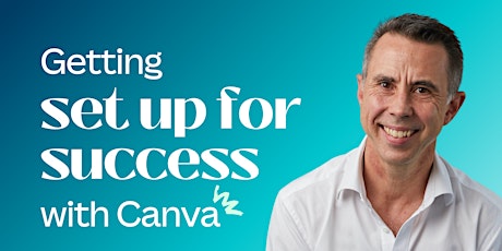 Imagem principal do evento Webinar: Getting set up for success with Canva