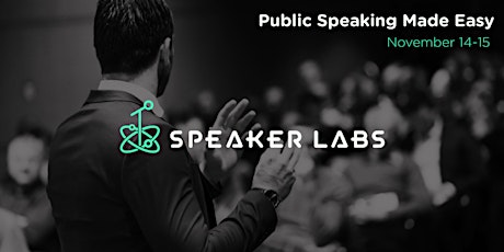Public Speaking Made Easy - Nov. 2018 primary image