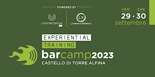 Experiential Training Barcamp 2023 - Torre Alfina