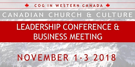 COG in WC Leadership Conference & Business Meeting primary image