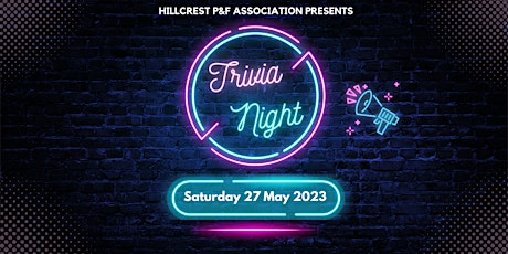 Hillcrest Christian College P&F Association Trivia Night primary image