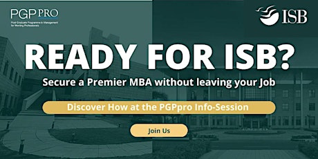 ISB PGPpro Executive MBA: Q&A with Admissions Team