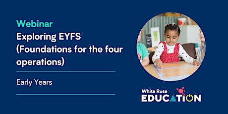 Maths: Foundations for the four operations: EYFS