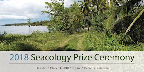 2018 Seacology Prize Ceremony primary image