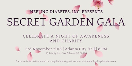 Heeling Diabetes, Inc.: Secret Garden Gala primary image