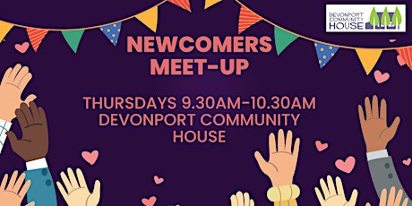Weekly Newcomers Meet-Up - Welcome to Devonport primary image