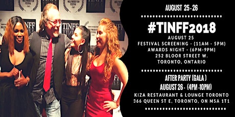 TINFF2018: RED CARPET - MEDIA -  AWARD CEREMONY & AFTER PARTY  primary image