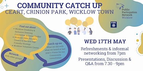 Wicklow PPN Community Catch Up in Wicklow Municipal District