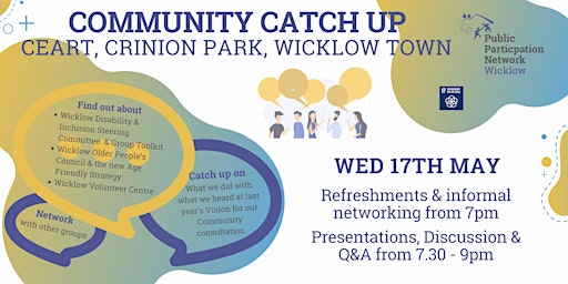 Image principale de Wicklow PPN Community Catch Up in Wicklow Municipal District