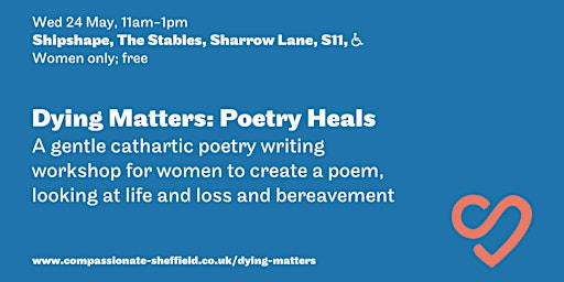 Poetry Heals: Women's workshop primary image