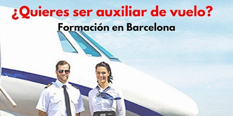 Imagen principal de Charla gratuita: Formación en auxiliar de vuelo en Barcelona