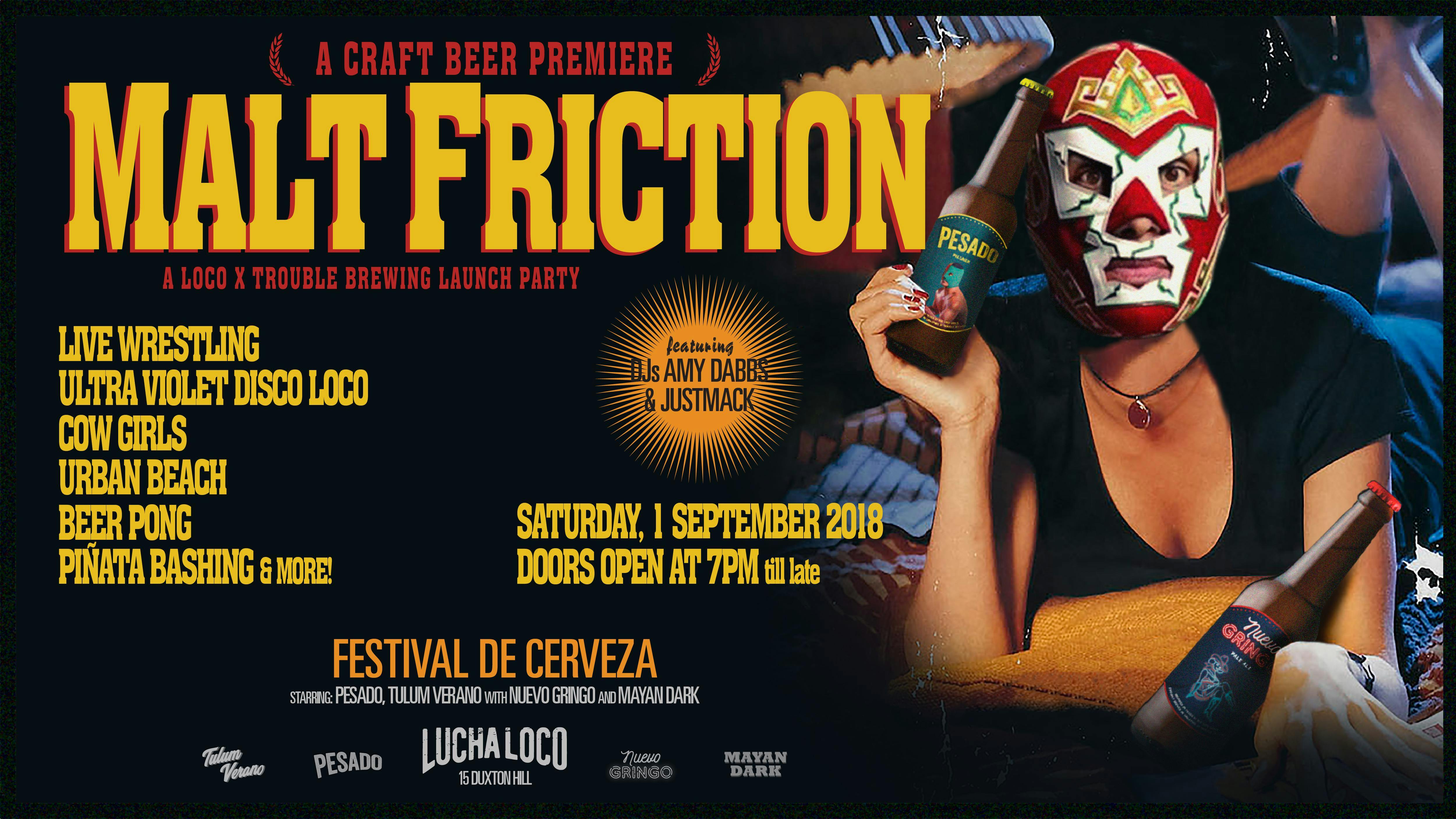 MALT FRICTION: A Craft Beer Premiere 