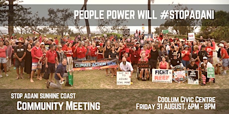 People Power will #StopAdani - Community Meeting primary image