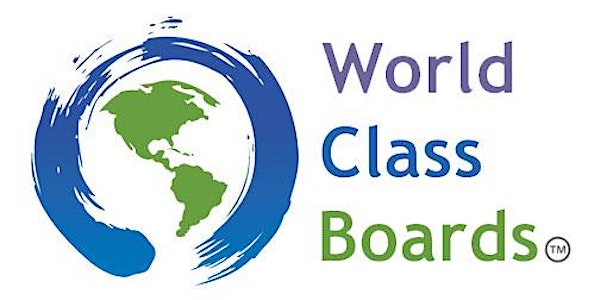 Building a World Class Board - October 16, 2018
