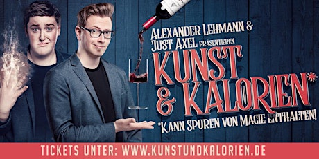 Hauptbild für Zauberdinner - Kunst und Kalorien mit Alexander Lehmann & Just Axel